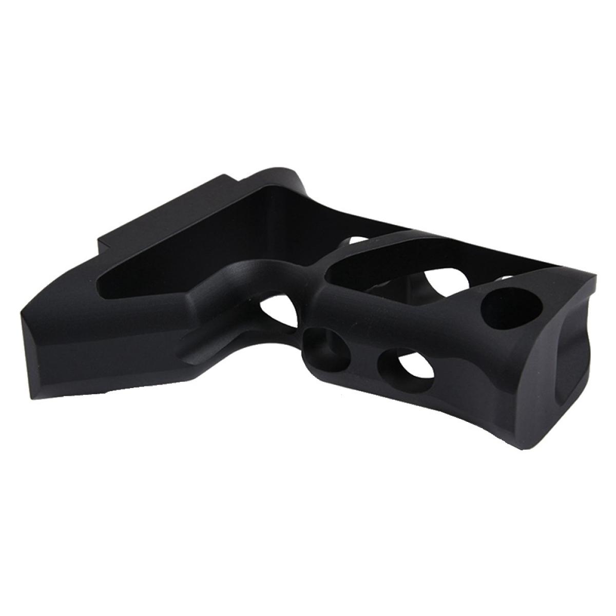 Metal Long Angled Frontgrip for 20mm Rails Black